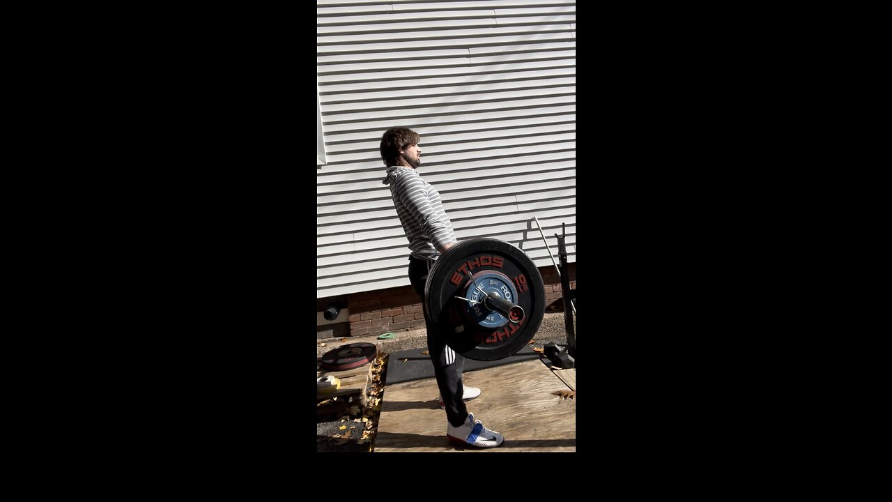 Deadlift 118KG/260LBs for 5 Reps!