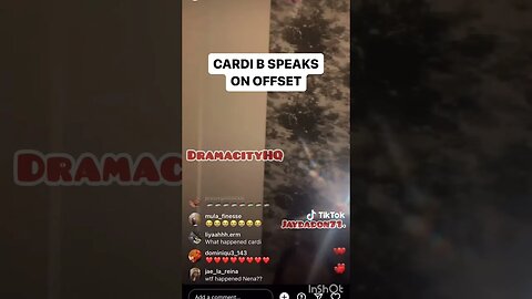 Cardi B crying on live talking about her issues with Offset!! 👀