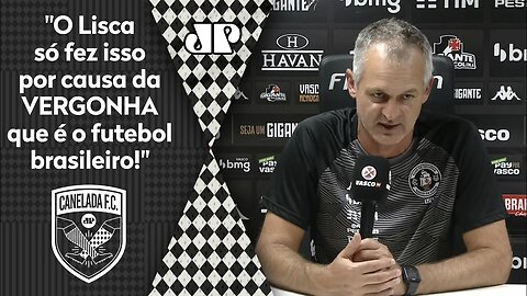 Oi??!! LISCA DOIDO toma atitude SURPREENDENTE após Vasco 1 x 2 São Paulo!