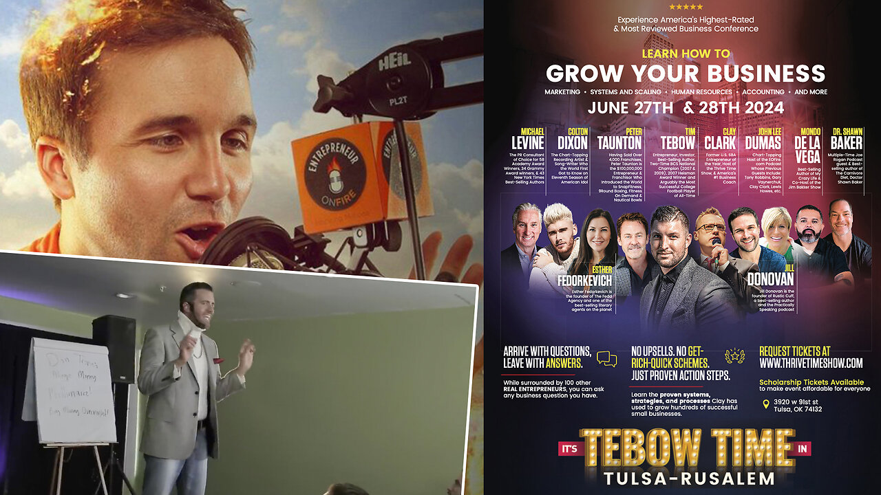 Business Podcast | Why Get-Rich-Quick Is Not a Move!!! Learn the Proven Path to Achieving Massive Success + Celebrating the 136% Growth of FullArmorWindowsDoors.com + Tebow Joins June 27-28 Business Conference!