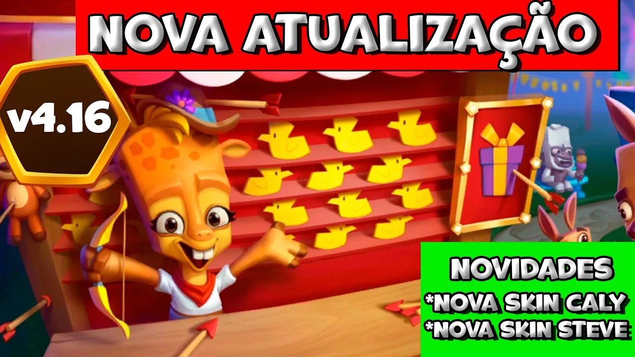 NOVA ATUALIZAÇÃO 4.16! NOVAS SKINS CHEGARAM NO JOGO! ZOOBA