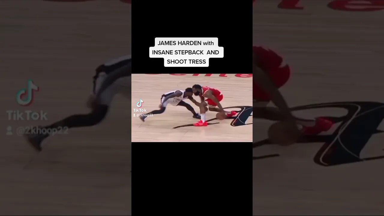 JAMES HARDEN WITH MVP MOOD AND INSANE STEPBACK