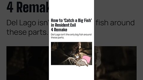 BIG FISH 🐟 RESIDENT EVIL 4