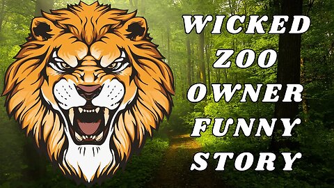 Funny Lion Short Story animated 3d comedy in English with Urdu subtitle Animal moral story