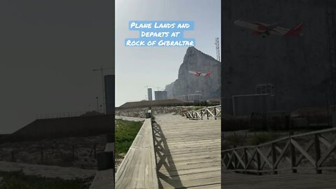 Land/Depart Same end of Runway at Gibraltar