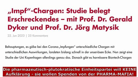 Impfbetrug mit Vorsatz und absichtlicher Verschleierung