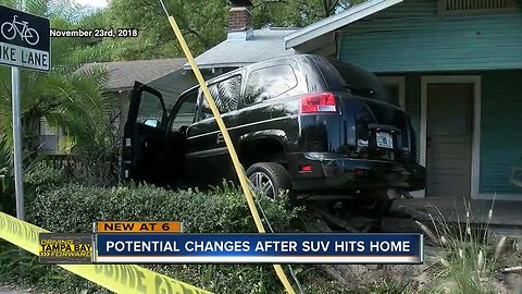 Tampa Bay neighborhood plagued by cars crashing into homes | Driving Tampa Bay Forward