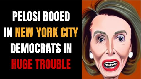Pelosi BOOED in NYC. Jen Psaki ADMITS Democrats Will Lose If Republicans Target Biden