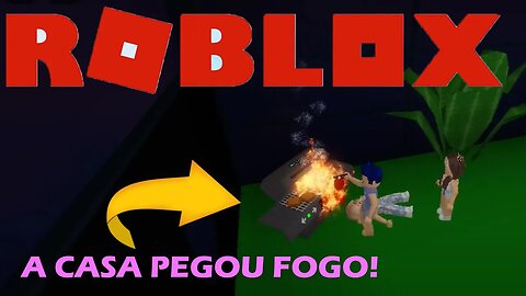 ROBLOX BROOKHAVEN FAZENDO BAGUNÇA EM CASA