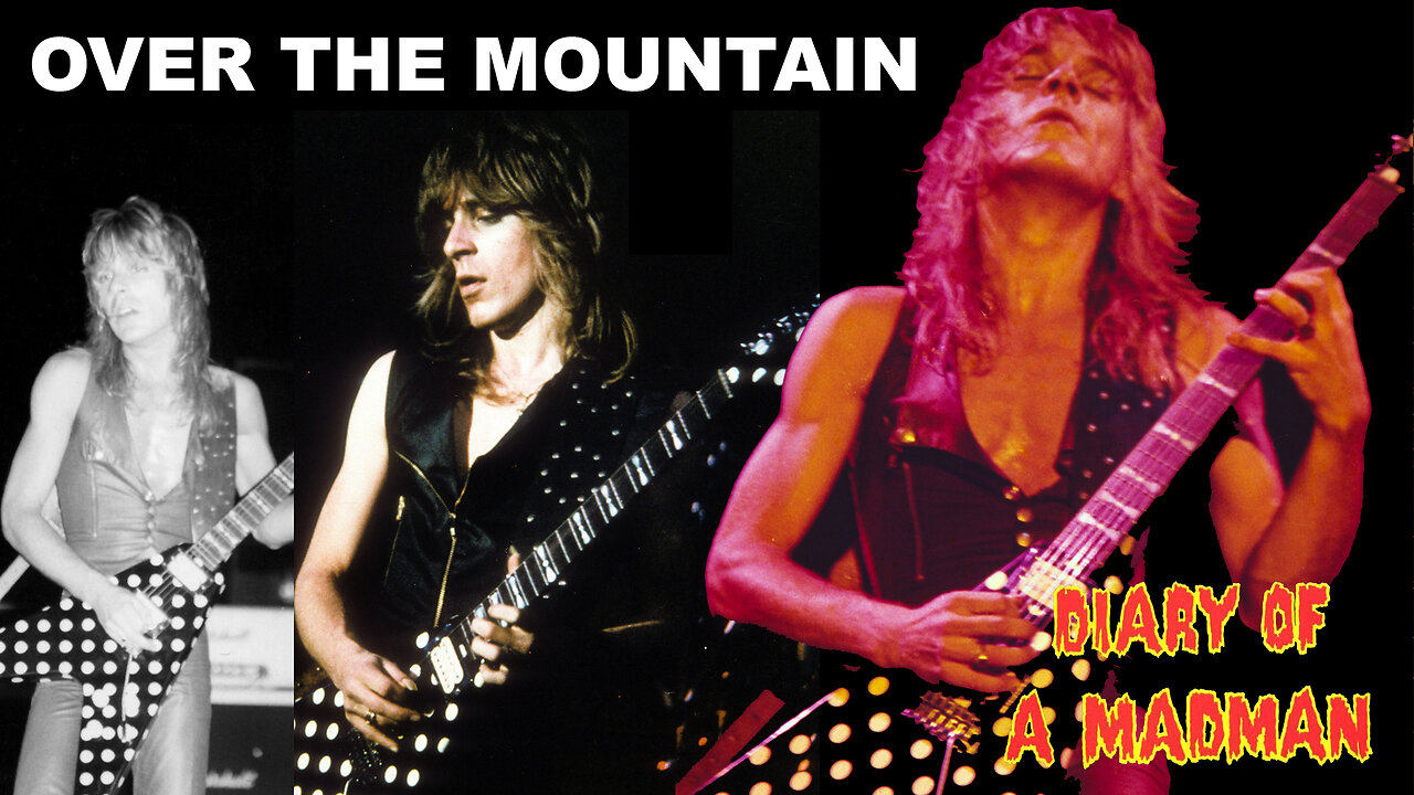 OVER THE MOUNTAIN 01 intro lesson ~ Diary of a Madman Album ~ Randy Rhoads Complete Guitar Tutorial