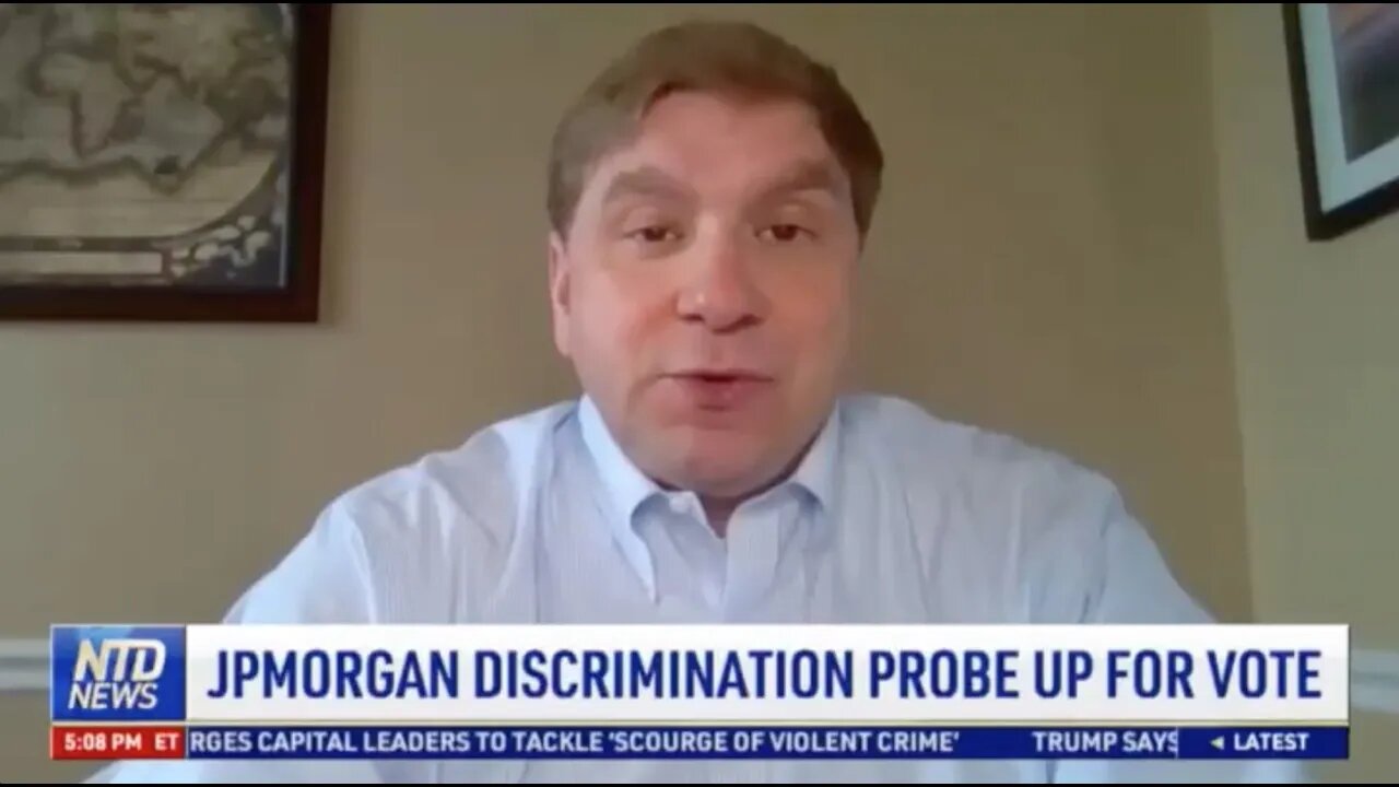 Scott Shepard: JPMorgan Discriminates Against and Debanks Conservatives