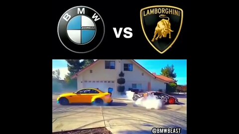 BMW vs Lamborghini car's ❤️❤️