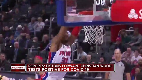 Reports: Pistons forward Christian Wood tests positive for virus