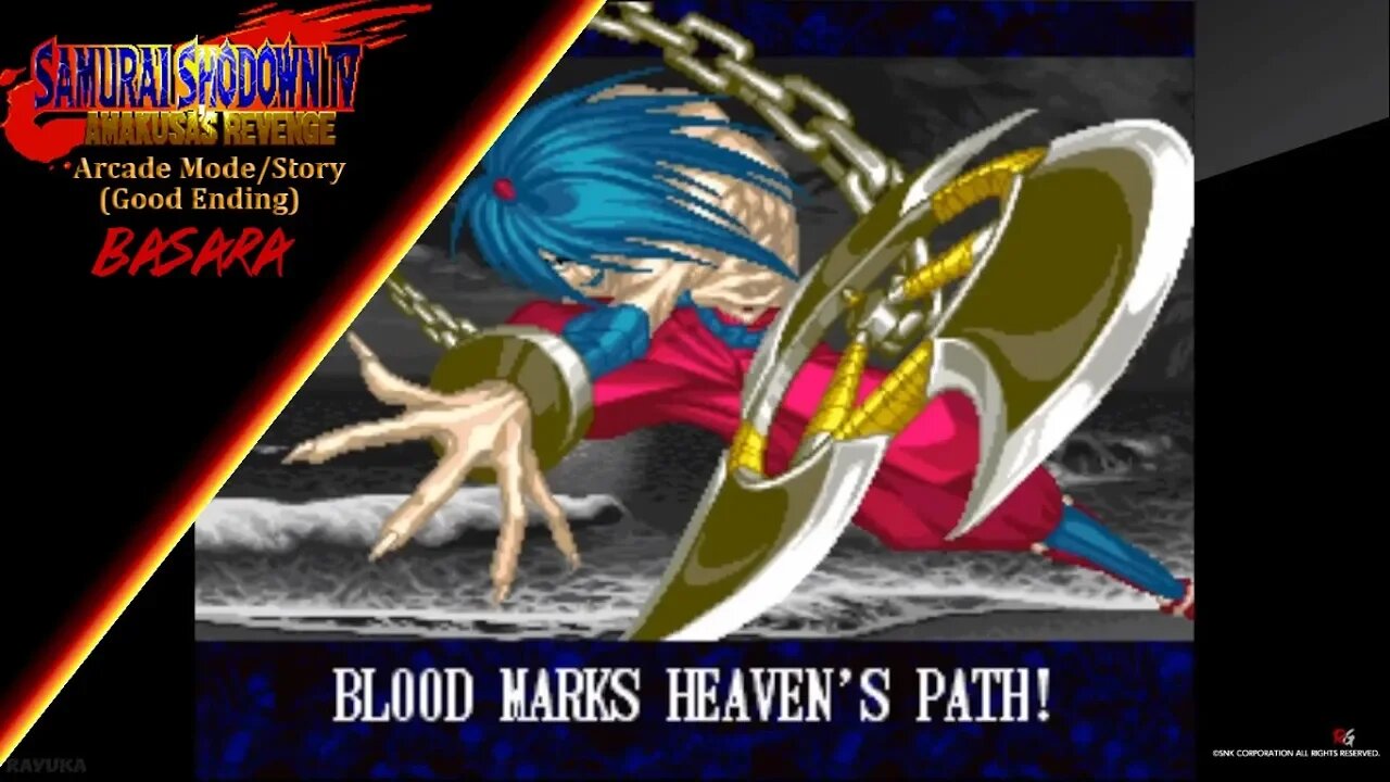 Samurai Shodown IV - Arcade Mode/Story - Basara (Good Ending)