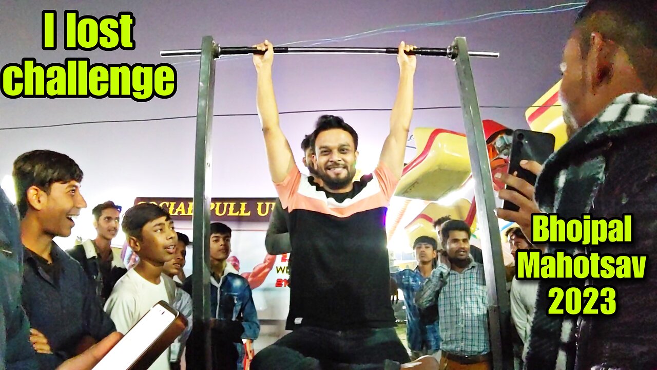 I Lost the Challenge 😭 in Bhojpal Mahotsav Mela 2023-2024