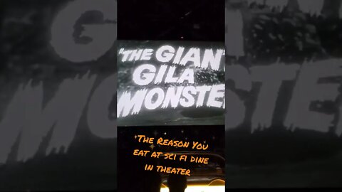 Sci-Fi Dine-In Theater Is All About The Entertainment.