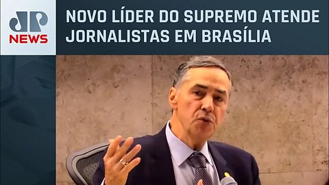 Drogas, marco temporal, réus do 08/01 e mais: Confira 1ª coletiva de Barroso como presidente do STF