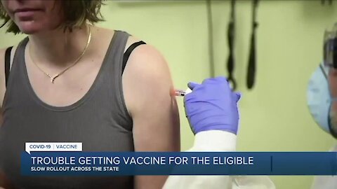 COVID-19 vaccine rollout has many frustrated