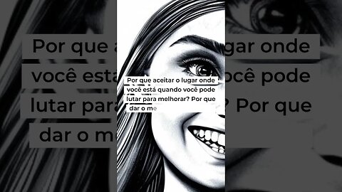 Descubra o segredo para ser feliz.