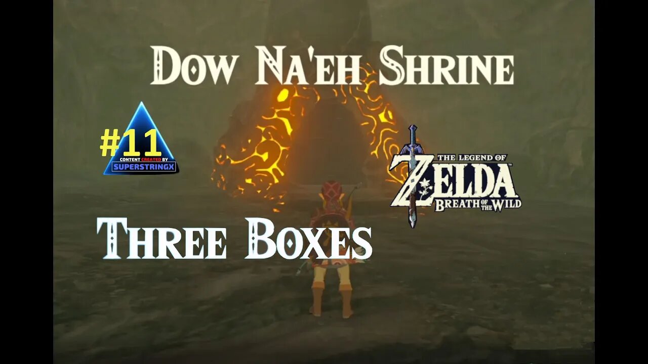 [BOTW] Dow Na'Eh Shrine Playthrough: Three Boxes Puzzle
