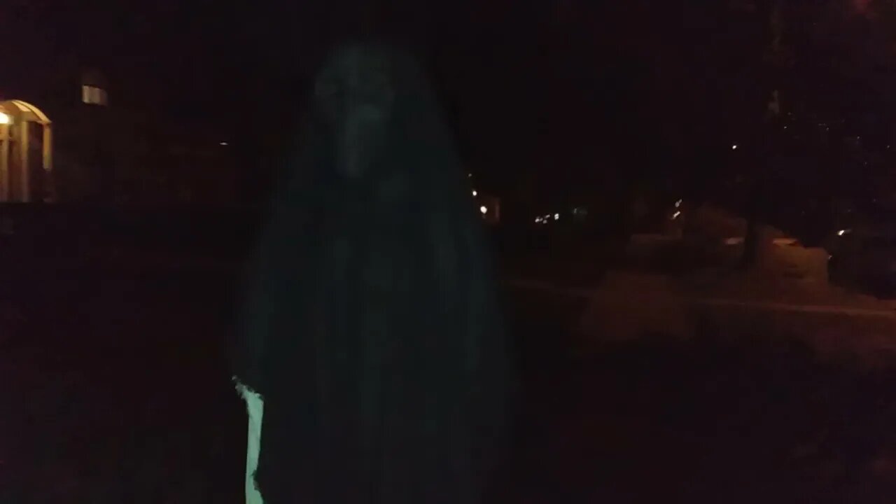 Demonic Ghost on my walk to Squidgames