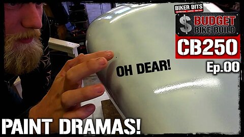 CB250 Build - Paint Job Disaster! - Ep.26
