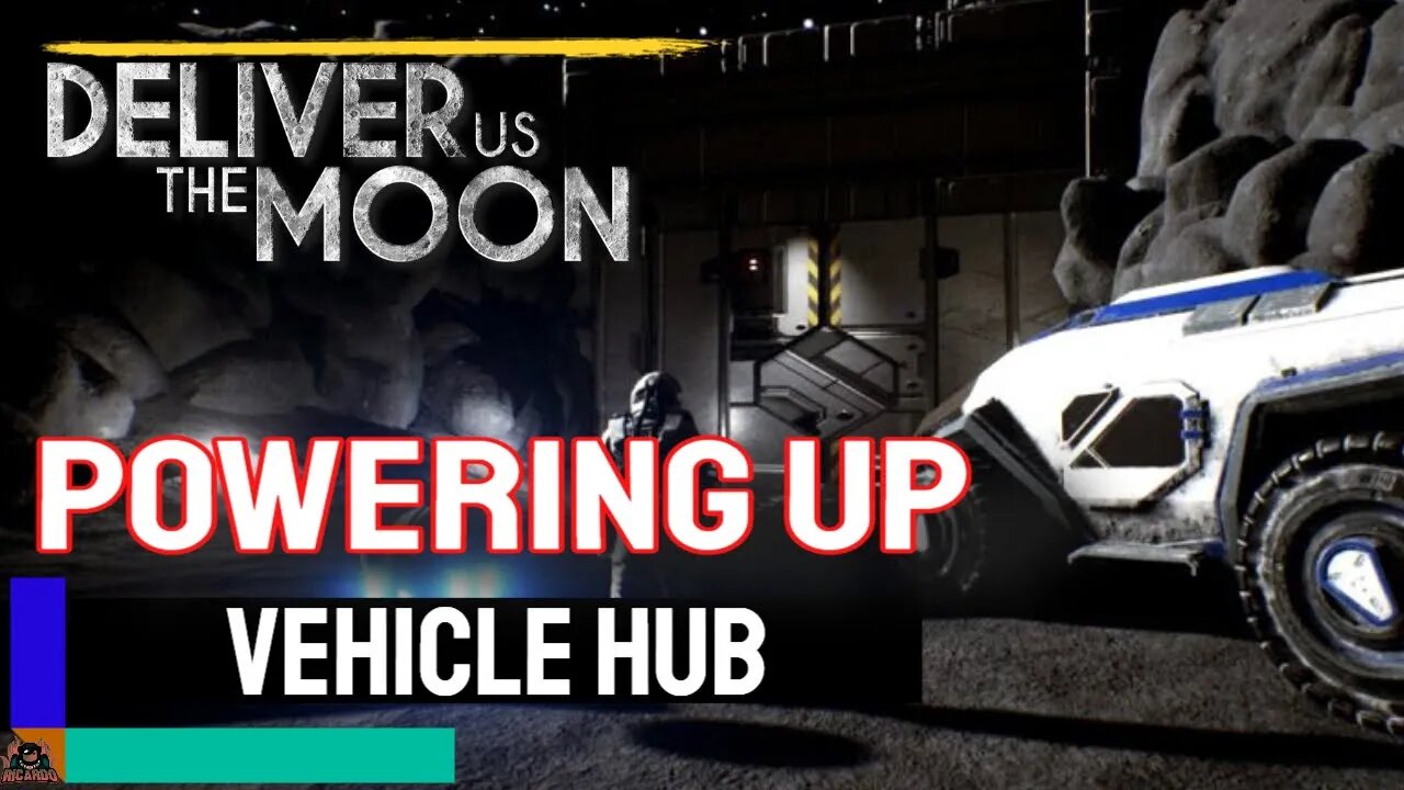 Powering up the Vehicle Hub in Deliver Us the Moon