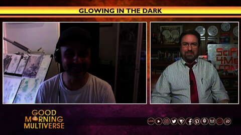 SciFi4Me Interview: Nima Afshar Makes a Glow In the Dark Comic Book!