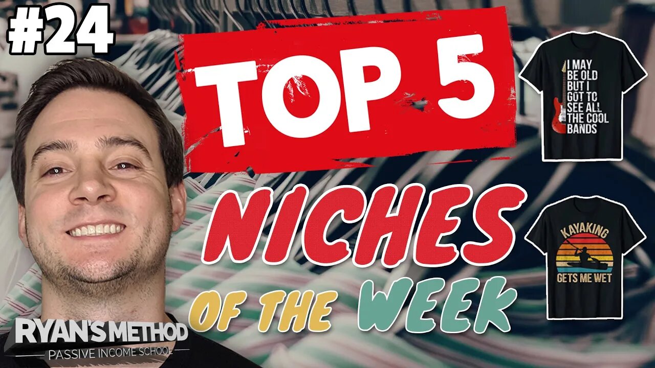 TOP 5 NICHES 🔥 Print on Demand Niche Research #24 — (10/25/2020)