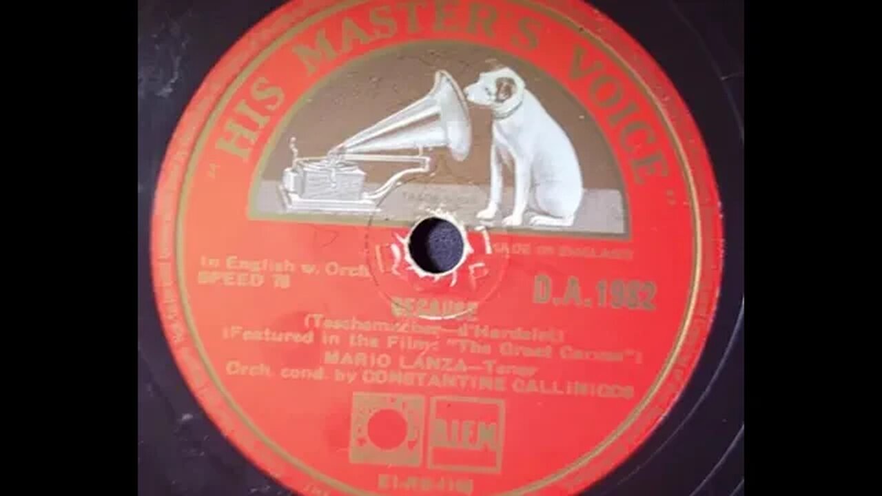 Mario Lanza, Constantine Callinicos – Because