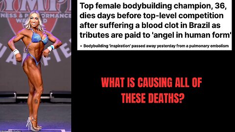IFBB Pro Cíntia Goldani Passes Away at 36 - What is Causing This? + Live Q&A