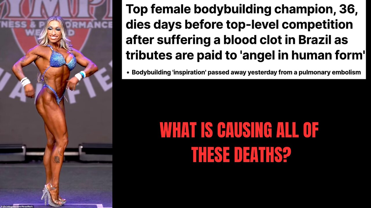 IFBB Pro Cíntia Goldani Passes Away at 36 - What is Causing This? + Live Q&A