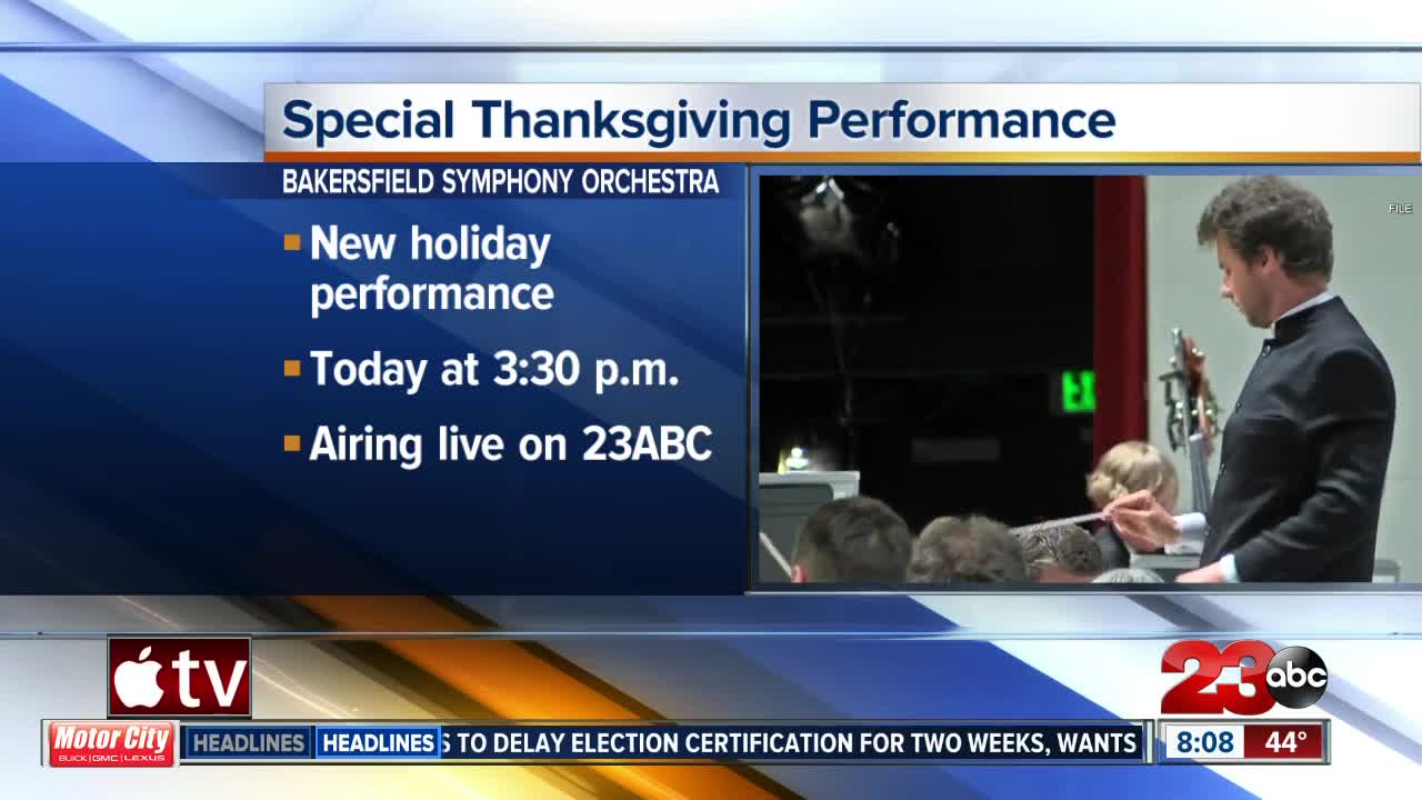 Special Thanksgiving Performance Bakersfield Symphony Orchestra
