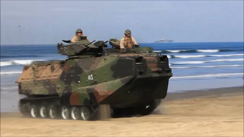 U.S. Marine Amphibious Assault Training