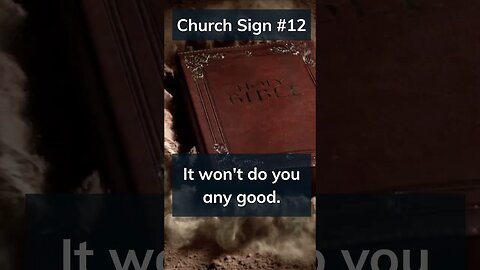 Inspirational Signs #12 Feeling Lost? This Church Sign Has the Answer...