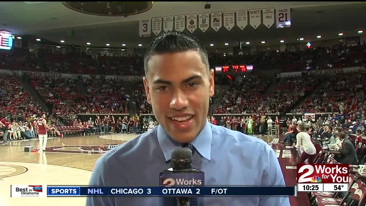 #6 Kansas Basketball defeats Oklahoma, 66-52 behind 20 points from Isaiah Moss; Top Daug makes return to Lloyd Noble Center