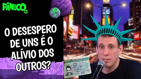 EUA PODEM SE LIVRAR DA RECESSÃO COM O NÚMERO DE BRASILEIROS ATRÁS DE GREEN CARD? SAMY DANA COMENTA