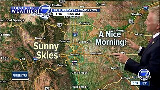 Wednesday evening weather update