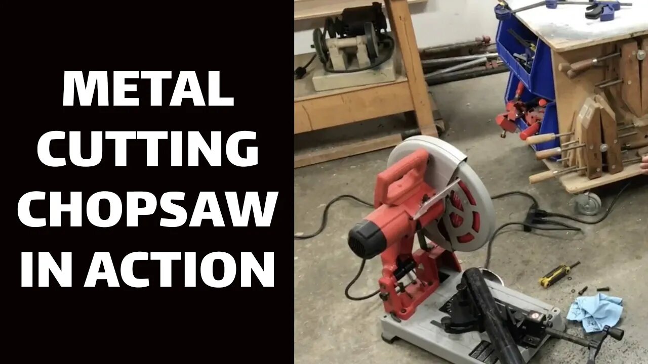 DEMO: Metal-Cutting Chopsaw in Action