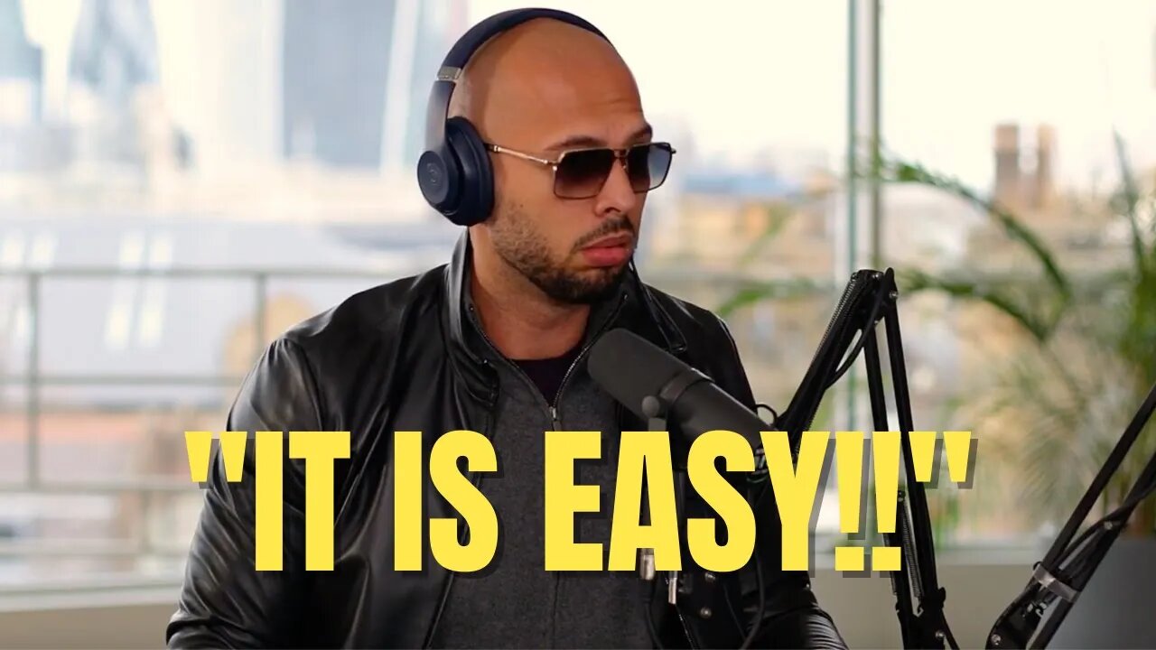 Andrew Tate Explains How To Start An Online Business