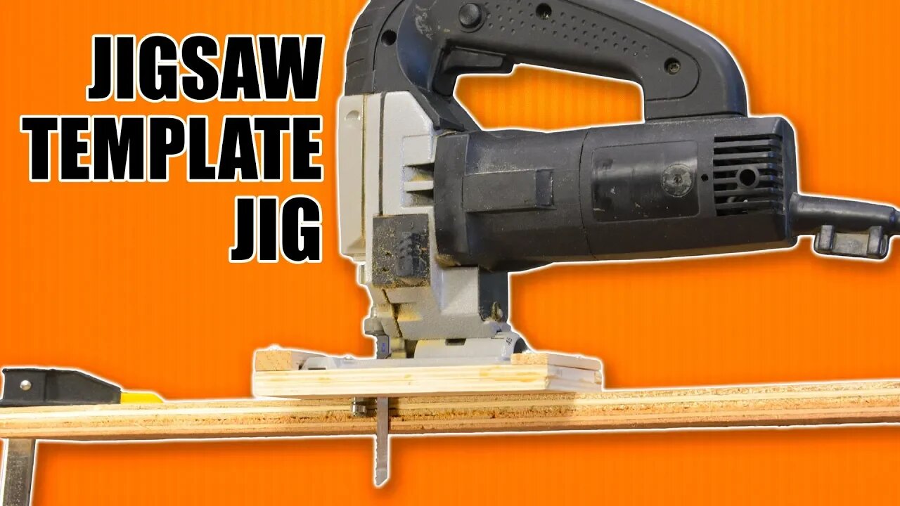 Jigsaw Template Jig: Make Duplicate & Repeatable Cuts with a Jigsaw.