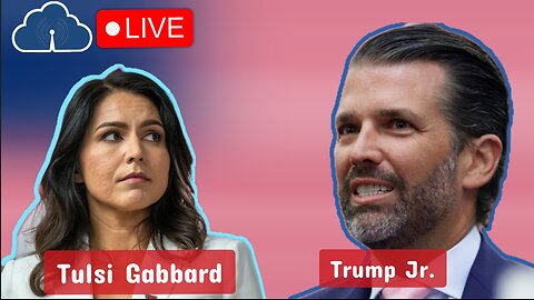 Tulsi Gabbard & Don Jr. INTERVIEW || Live Replay Watch-Party (YNN)