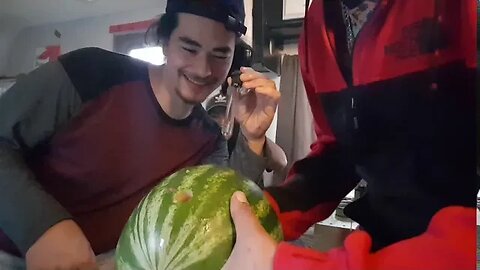 Crafting a Watermelon Bong 🍉 - Hightorials w/Joshy J + HazY-E + Ka†† - How To Pipe