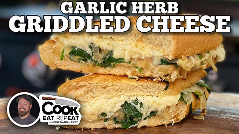 Garlic Herb Griddled Cheese | Blackstone Griddles