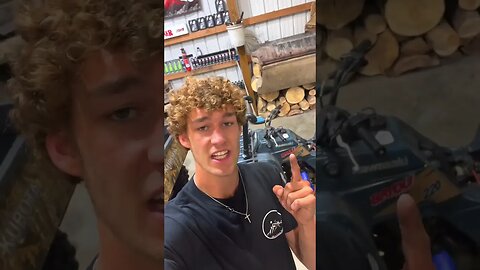I almost blew myself up working on this quads gas tank!🧨 #fail