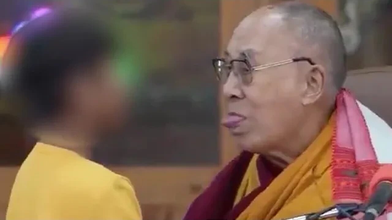 Dalai Lama Allegedly KISSED LITTLE BOY and GAVE WORST APOLOGY