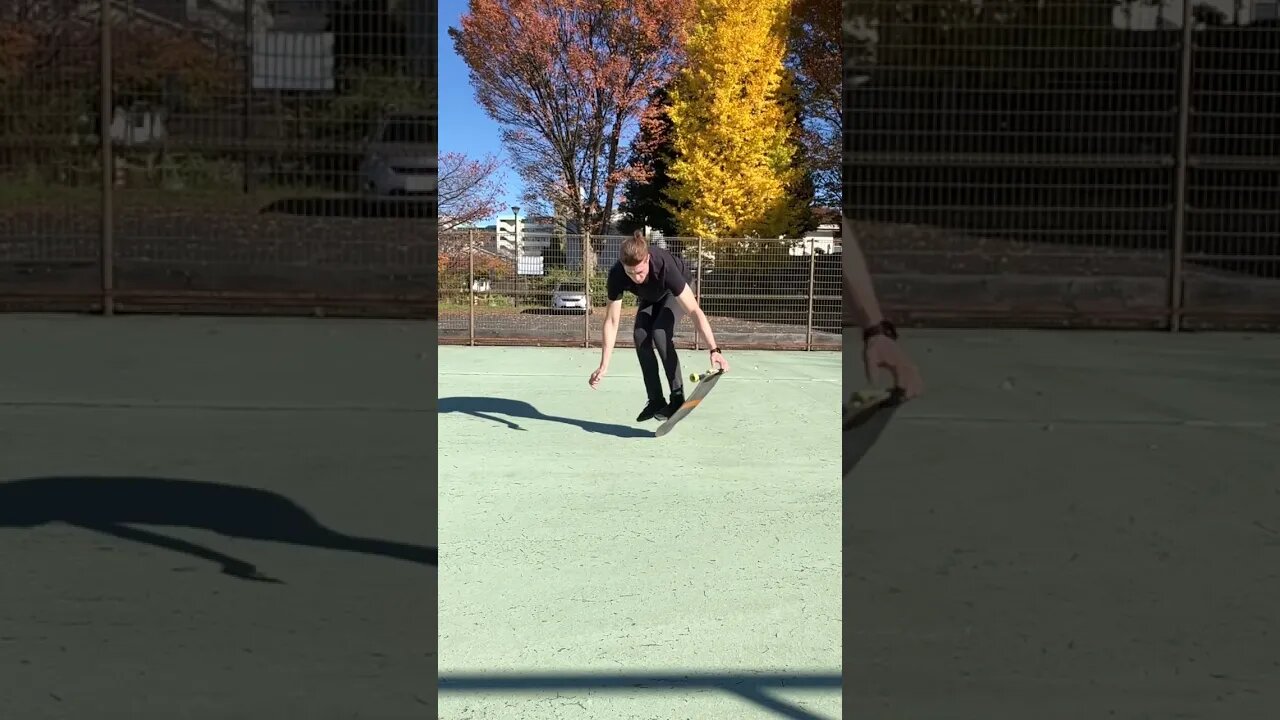 Freestyle Skateboard Trick: Switch Carousel