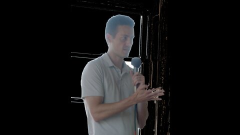 Erik van Mechelen speaks at Mark Bishofsky's event on June 23, 2022