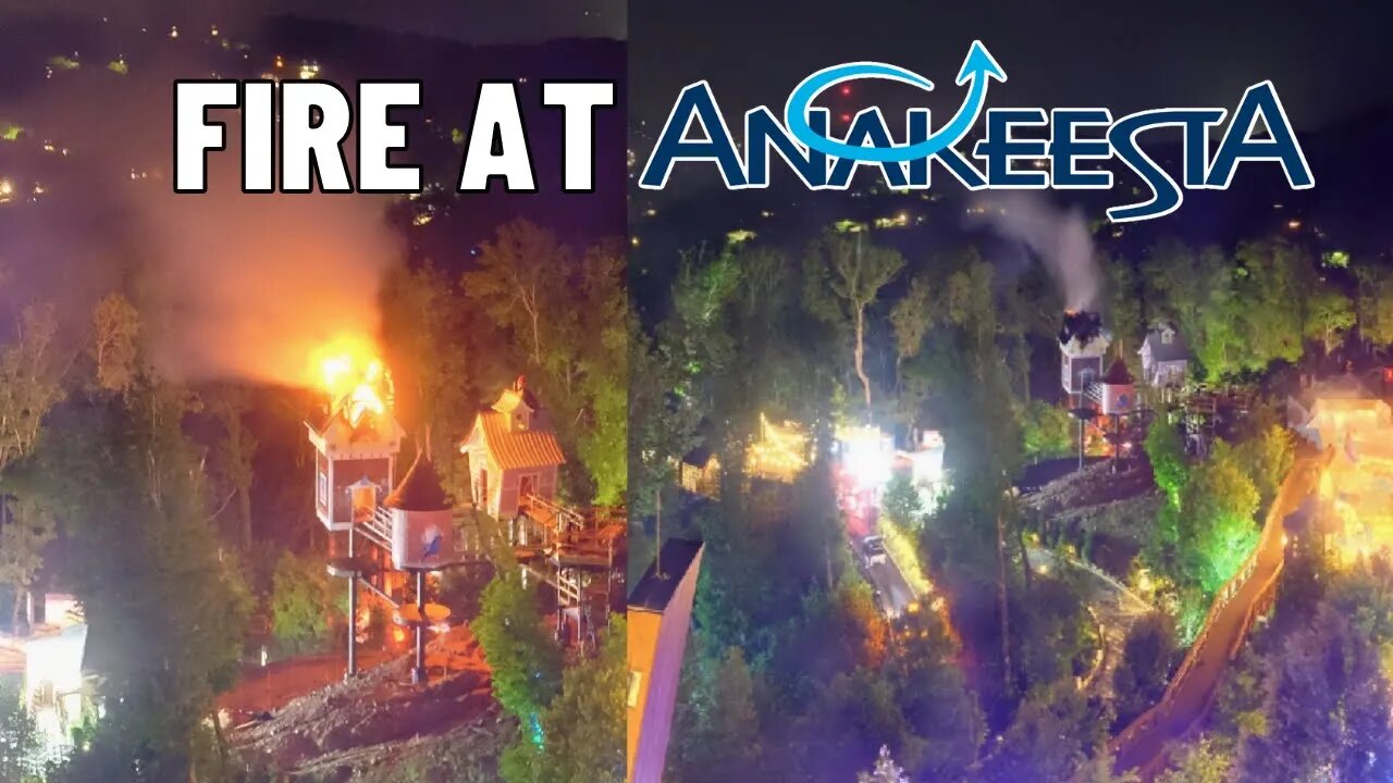 Anakeesta Gatlinburg BirdVenture Construction Fire (Wednesday May 24, 2023)