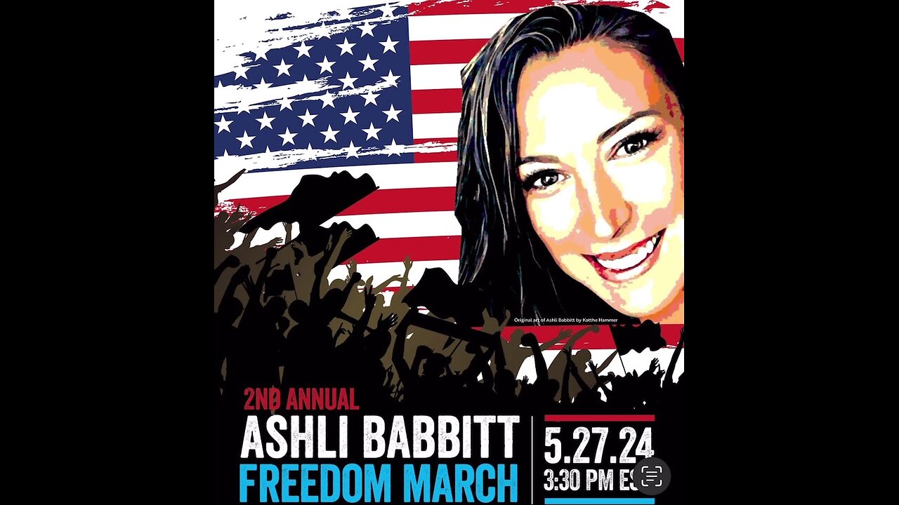 Live - Ashli Babbitt Freedom March - Washington DC - Free J6